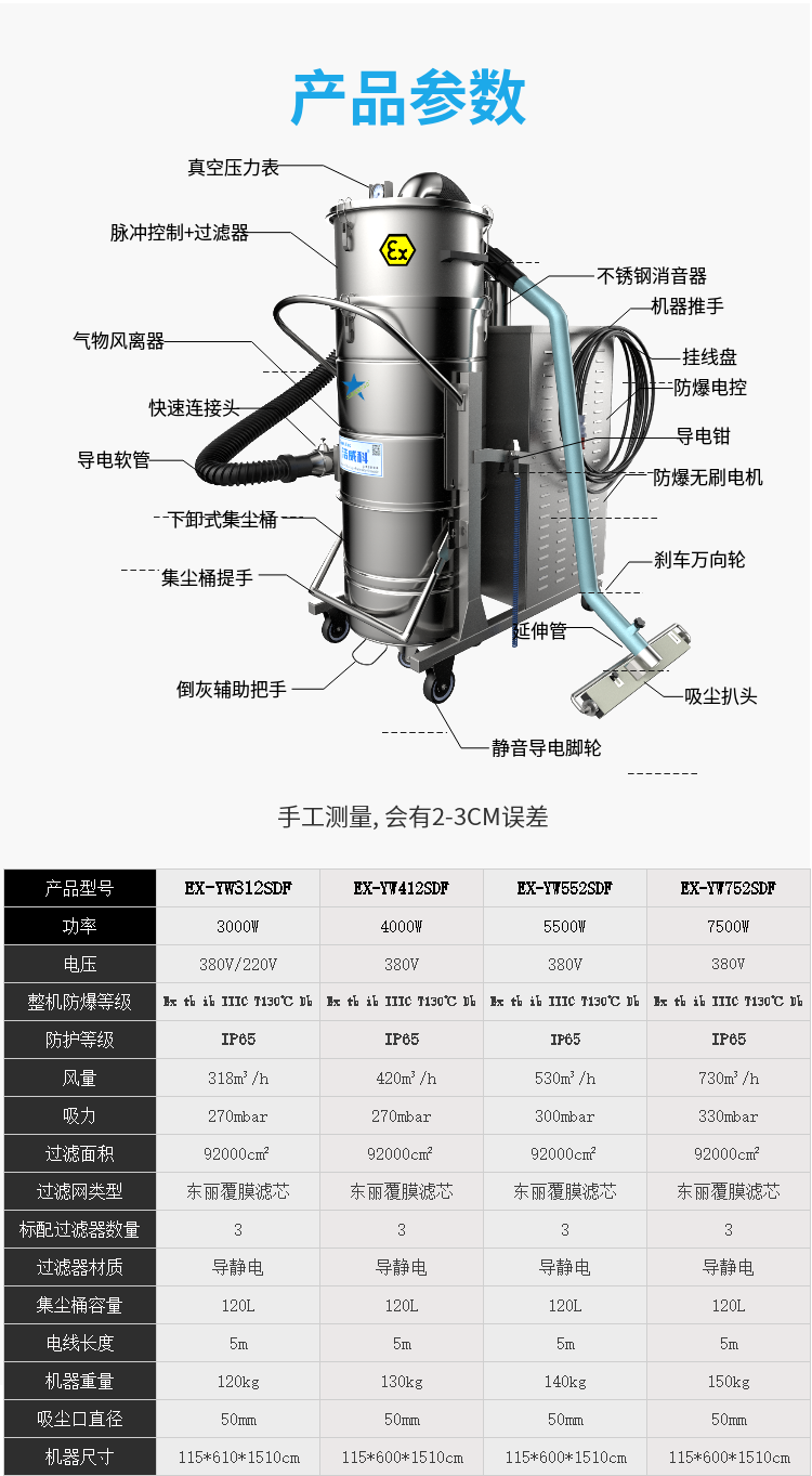 粉尘防爆吸尘器-8